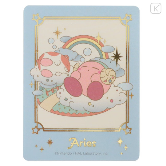 Japan Kirby Big Sticker Fantasy Land Constellation Series Taurus