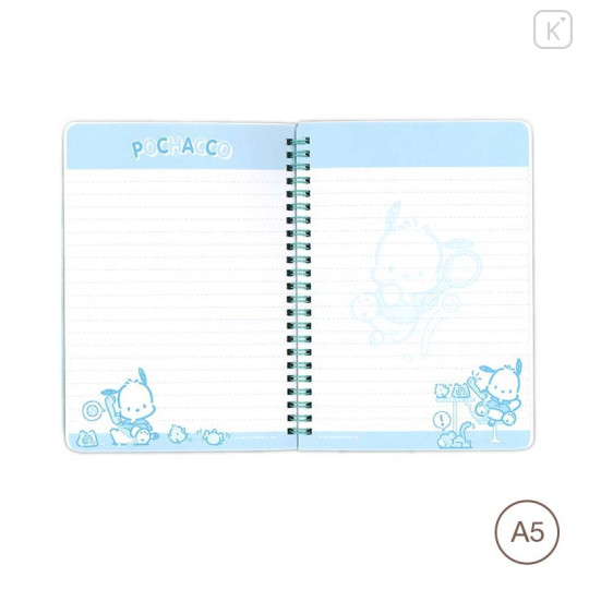 Sanrio A Twin Ring Notebook Pochacco Kawaii Limited