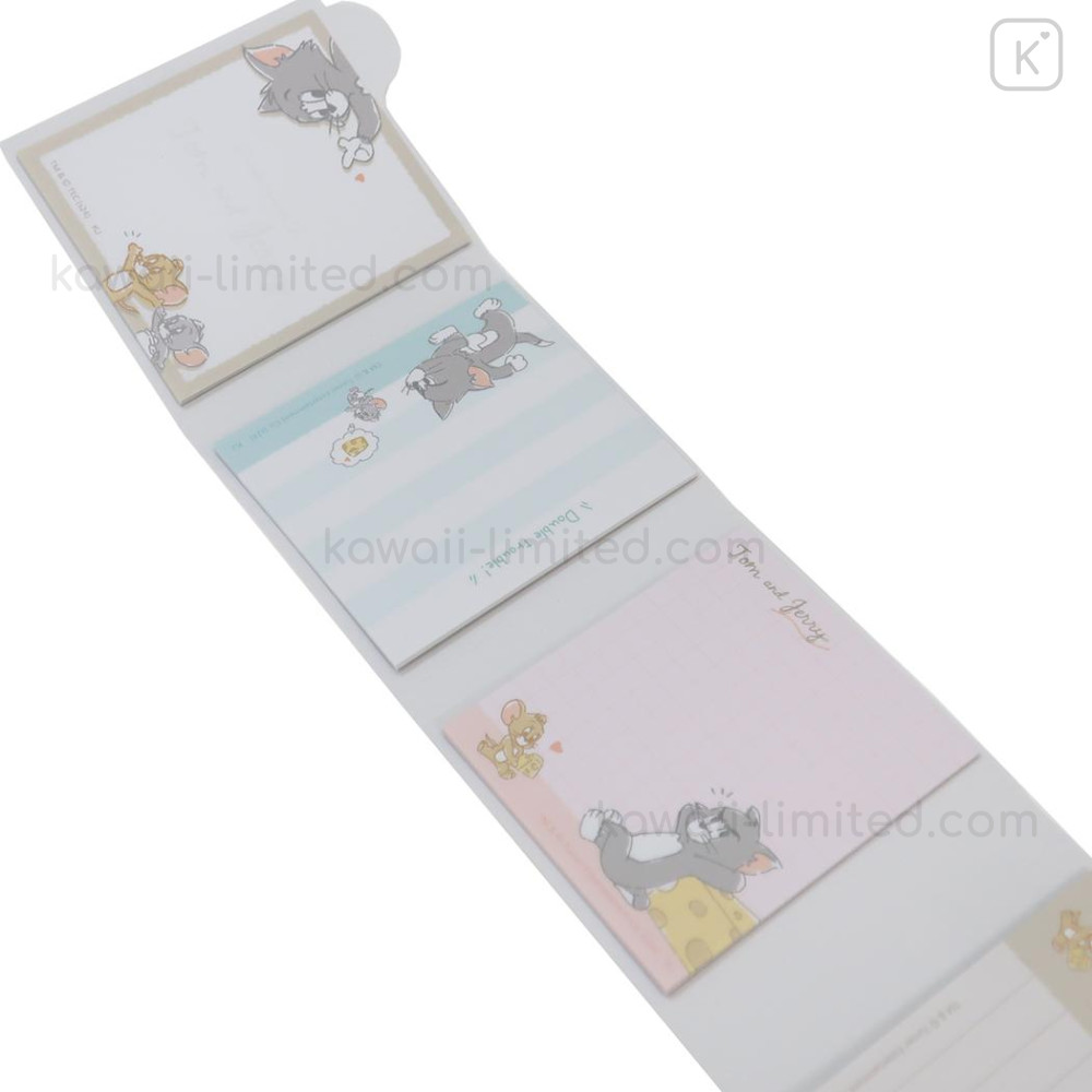 Japan Tom And Jerry Patter Memo Baby Triple Trouble Kawaii Limited