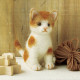 Japan Hamanaka Wool Needle Felting Kit - Brown Cat