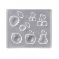 Japan Padico Clay & UV Resin Soft Mold - Fruit - 2