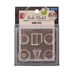 Japan Padico Clay & UV Resin Soft Mold - Dessert