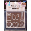 Japan Padico Clay & UV Resin Soft Mold - French Motif - 1