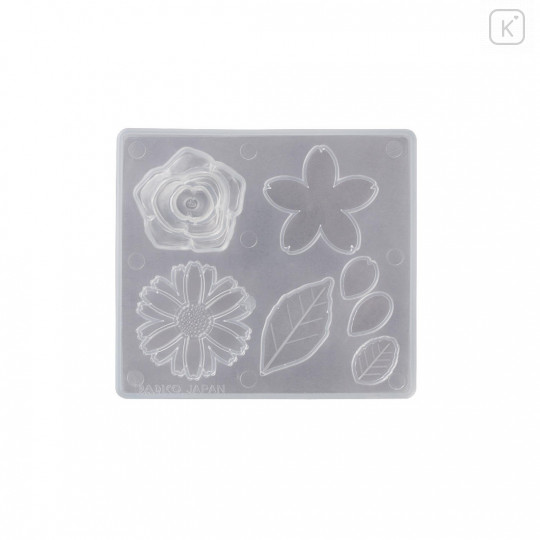 Japan Padico Clay & UV Resin Soft Mold - Flower - 2