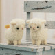 Japan Hamanaka Wool Needle Felting Kit - Twins Sheeps