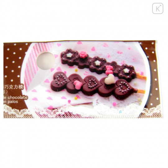 Japan Daiso Silicone Chocolate Long Pastry Sticks Mold - 3
