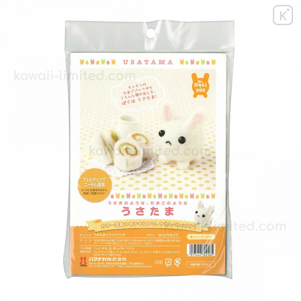 Japan Hamanaka Wool Needle Felting Kit - Cute Puppy Buddy