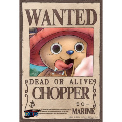 Japan One Piece Mini Puzzle 150pcs - Tony Tony Chopper Wanted Poster