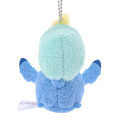 Japan Disney Store Tsum Tsum Plush Keychain - Stitch & Scrump - 4