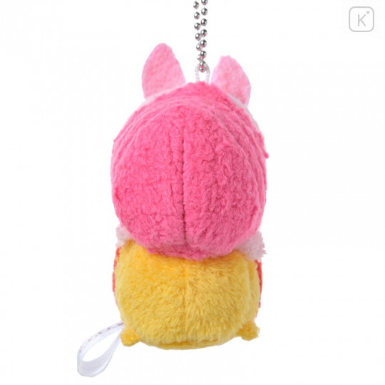 Japan Disney Store Tsum Tsum Plush Keychain - Pooh & Piglet - 4