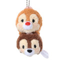 Japan Disney Store Tsum Tsum Plush Keychain - Chip & Dale - 2