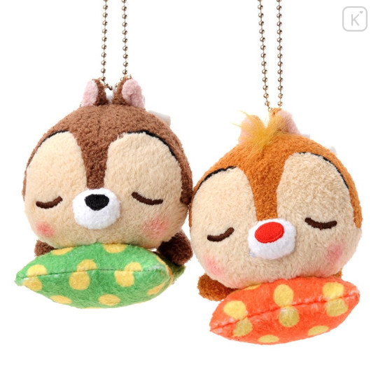 chip n dale plush keychain