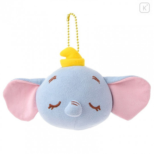 Japan Disney Store Medium Plush Keychain - Sleeping Dumbo - 2