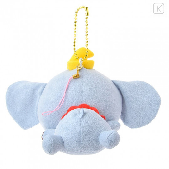 Japan Disney Store Medium Plush Keychain - Sleeping Dumbo - 4