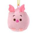 Japan Disney Store Mini Cube Plush Keychain - Piglet - 2