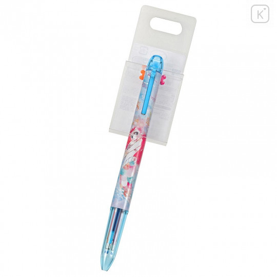 Japan Disney Store Hi-Tec-C Coleto 3 Color Multi Ball Pen - Mermaid Ariel - 2