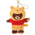Japan Disney Store UniBEARsity Strap Keychain - Mont × Winnie the Pooh - 1