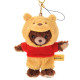 Japan Disney Store UniBEARsity Strap Keychain - Mont × Winnie the Pooh