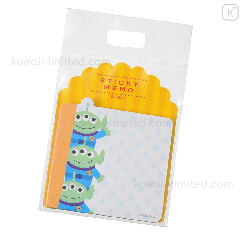 Japan Disney Sticky Notes - Toy Story Aliens | Kawaii Limited