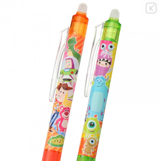 Japan Disney Store Pilot FriXion Erasable 0.38mm Gel Pen 2pcs - Pixar Friends - 3