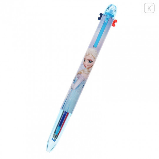 Japan Disney Store Hi-Tec-C Coleto 3 Color Multi Ball Pen - Frozen Elsa - 1