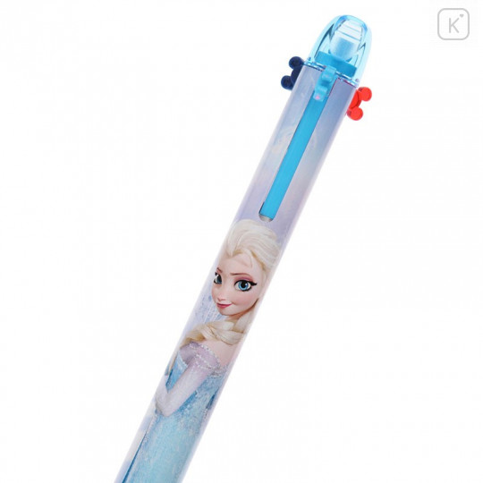 Japan Disney Store Hi-Tec-C Coleto 3 Color Multi Ball Pen - Frozen Elsa - 3