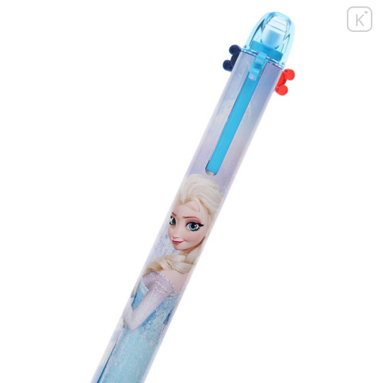 Japan Disney Store Hi-Tec-C Coleto 3 Color Multi Gel Pen - Frozen Elsa - 3