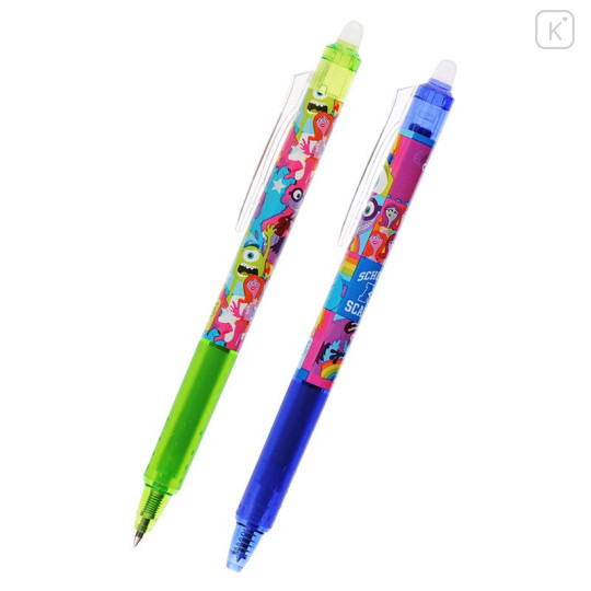 Japan Disney Store Pilot FriXion Erasable 0.38mm Gel Pen 2pcs - Monsters Inc - 1