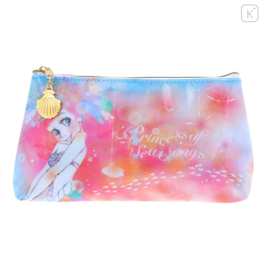 Japan Disney Store Watercolor Painting Pouch - Mermaid Ariel - 1