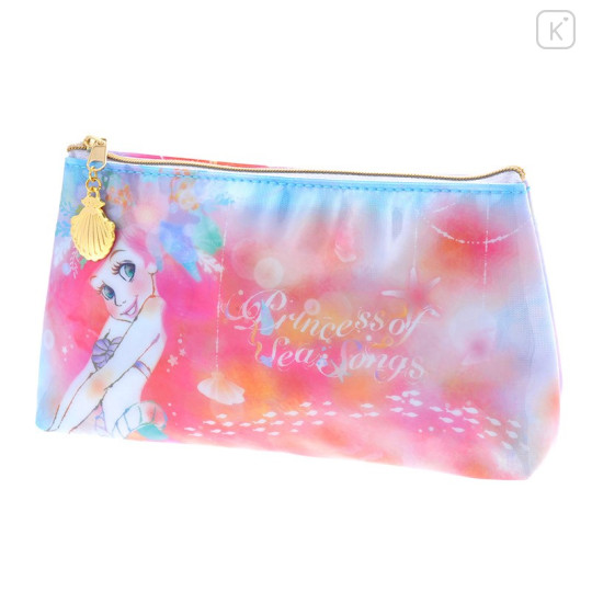 Japan Disney Store Watercolor Painting Pouch - Mermaid Ariel - 2