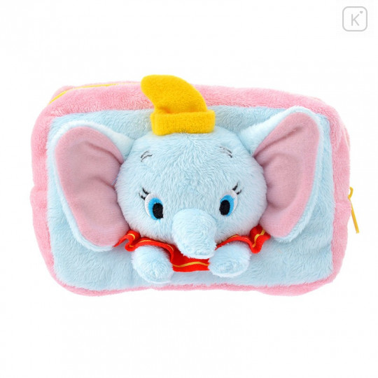 Japan Disney Store Stuffed Plush Pouch - Dumbo - 1