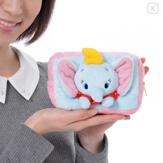 Japan Disney Store Stuffed Plush Pouch - Dumbo - 5