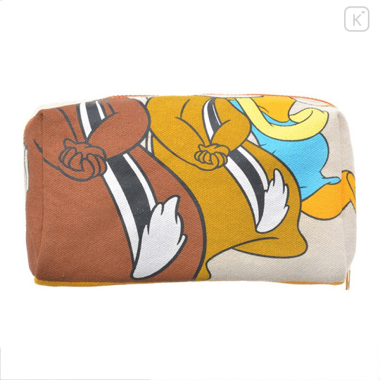 Japan Disney Store Canvas Pouch - Chip & Dale - 3