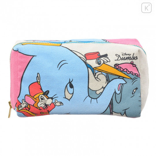 Japan Disney Store Canvas Pouch - Dumbo & Friends - 1