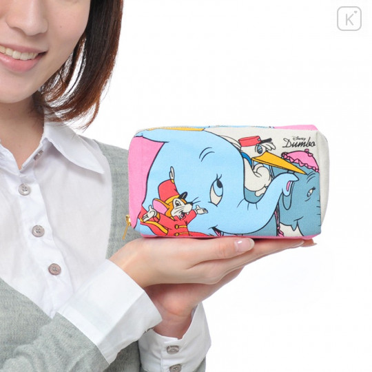 Japan Disney Store Canvas Pouch - Dumbo & Friends - 5