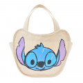 Japan Disney Store Canvas Tote Bag - Stitch & Angel - 1