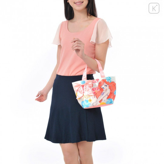 Japan Disney Store Mini Tote Bag - Ariel - 5