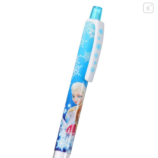 Japan Disney Store Uni Kuru Toga Auto Lead Rotation Mechanical Pencil - Frozen Elsa & Anna - 4