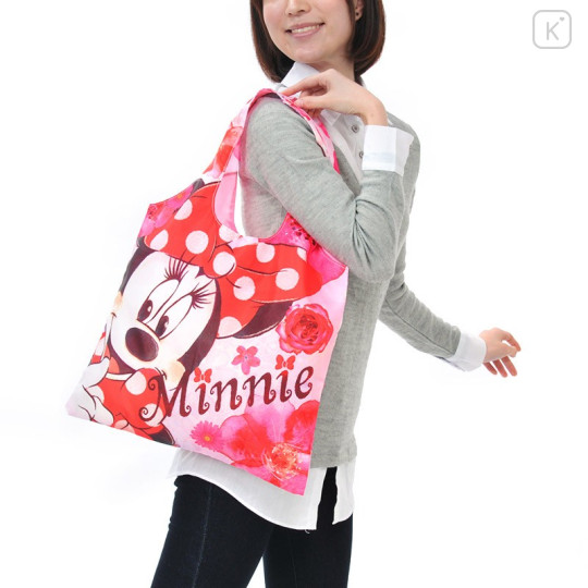 Japan Disney Store Eco Shopping Bag - Minnie & Daisy - 6