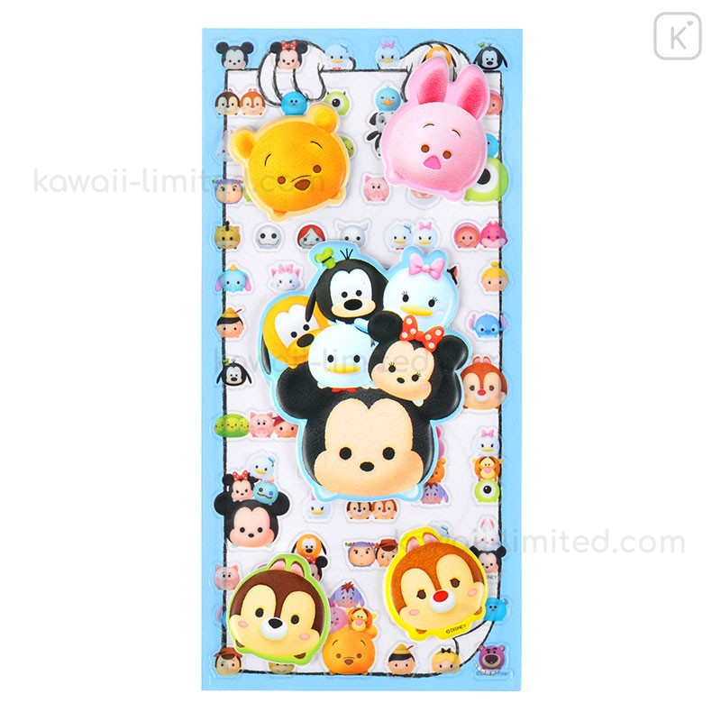 Disney TSUM TSUM Sticker Book 500 pcs Japan –