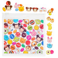 Japan Disney Store 70pcs Flake Seal Stickers - Tsum Tsum Friends - 1