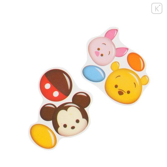 Japan Disney Store 70pcs Flake Seal Stickers - Tsum Tsum Friends - 3