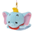 Japan Disney Store Tsum Tsum Mini Plush Keychain - Dumbo - 1