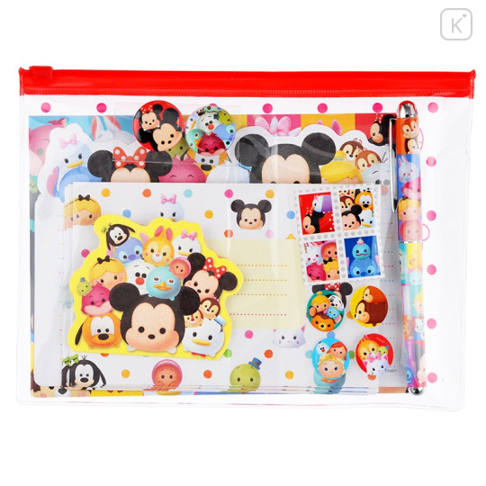 Japan Disney Store Tsum Tsum Stationery Letter Set - 2