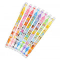 Japan Disney Store Tsum Tsum Twin Color Gel Pen 16 Colors Set - 1