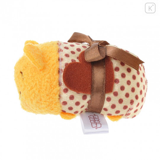 Japan Disney Store Tsum Tsum Mini Plush (S) - Pooh × Valentine 2015 - 3