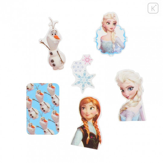 Japan Disney Store 70pcs Flake Seal Stickers - Frozen Elsa & Anna - 5