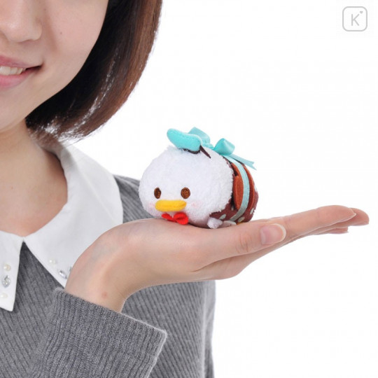 Japan Disney Store Tsum Tsum Mini Plush (S) - Donald × Valentine 2015 - 7