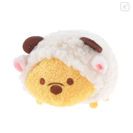 Japan Disney Store Tsum Tsum Mini Plush (S) - Pooh × Sheep - 1