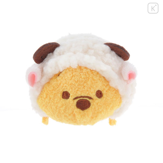 Japan Disney Store Tsum Tsum Mini Plush (S) - Pooh × Sheep - 2